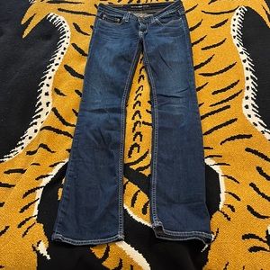 Big Star Remy Bootcut Jeans Dark Blue. Size 25L